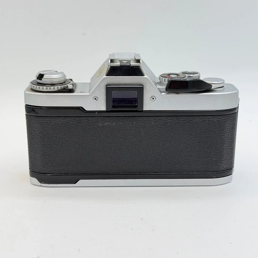 Canon AV-1 35mm SLR Film Camera Body Silver Black Japan 659723 TESTED